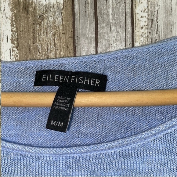 Women's Light Blue Top - Picture 4 of 5